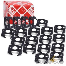 FEBI 20x HALTER BREMSSCHLAUCH KLAMMER FÜR AUDI A1 A4 B6 A6 C5 A8 SKODA FABIA 1 2