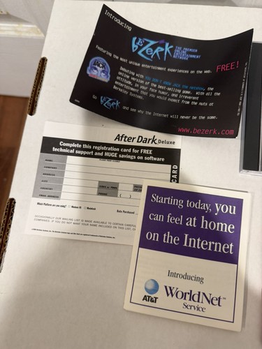 After Dark Deluxe Screen Saver Win95/Mac CD-ROM Berkeley Systems - PC Big Box