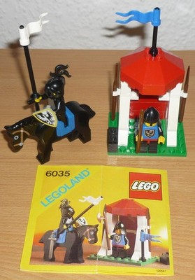 Lego Ritter 6035 Turnierwache v. 1987 + OBA