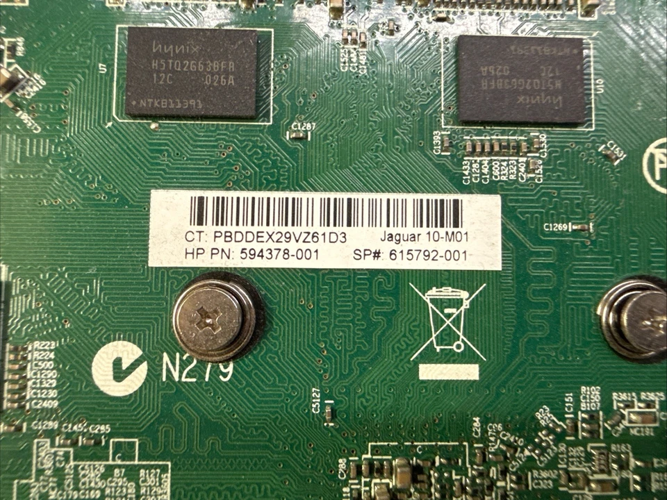 HP 594378-001 Radeon HD5570 2GB DVI HDMI DP PCI-E x16 Video Graphics Card - Image 4 of 4