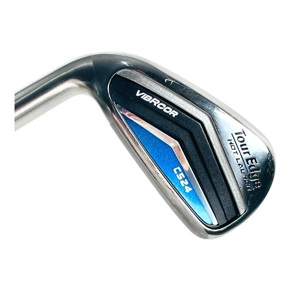 Tour Edge Hot Launch C524 VIBRCOR 7 Iron Tensei AV Graphite 65g Stiff 37.5" Left - Image 2 of 4