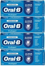 Oral-B Pro Expert Toothpaste 75ml 4 Pack 24 Hour Protection 46.63 per litre