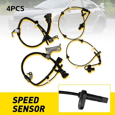 4X ABS Wheel Speed Sensor Front Rear Set For Honda Civic 16-21 Insight 19-21 EXV