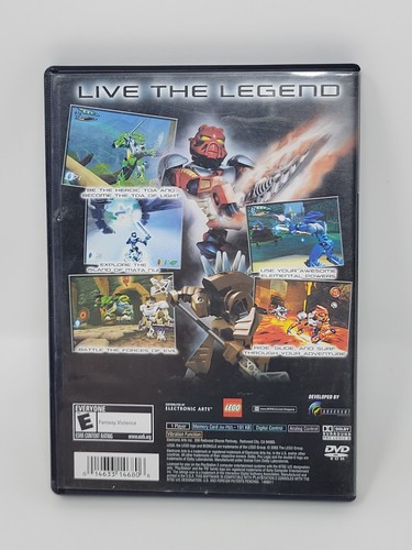 Bionicle + Bionicle Heroes Playstation 2 Lote PS2 Probado Envío Gratis EE. UU. Ver Tienda - Imagen 3 de 14
