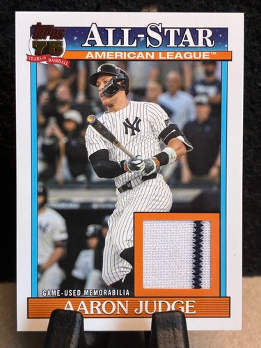 2026 Topps Series 2 AARON JUDGE 1991 All Stars Pinstripe Relic - Yankees