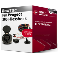 E-Satz 13Polig Universell für Peugeot 306 Fliessheck 03.1993-03.1997 Neu