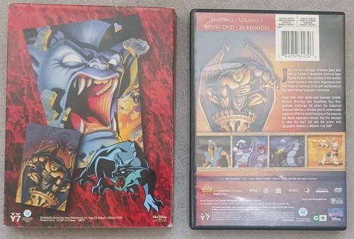 Gargoyles: Season 2 Vol. 1 & Vol. 2 On DVD Please Read Description - Tested - Picture 2 of 3