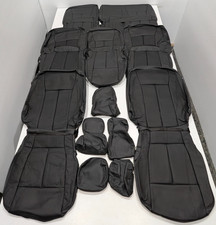For Ford Expedition Xlt Xlt Max 2018-2024 Black Leather Seat Covers Mb241