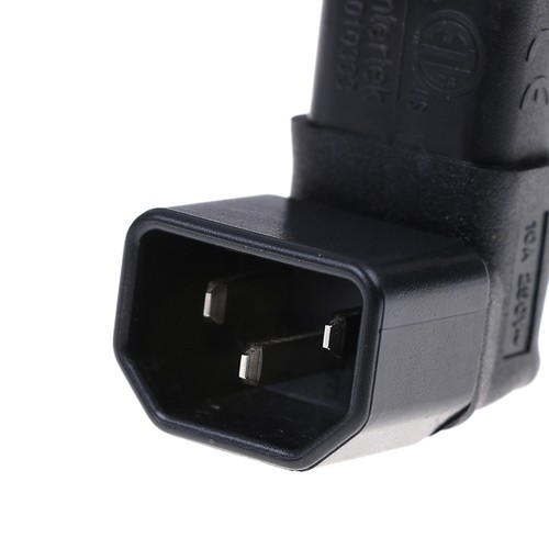 Down angled IEC adapter,right angled IEC 320 C14 to C13 for TV wamdJ;xg - Photo 8/10