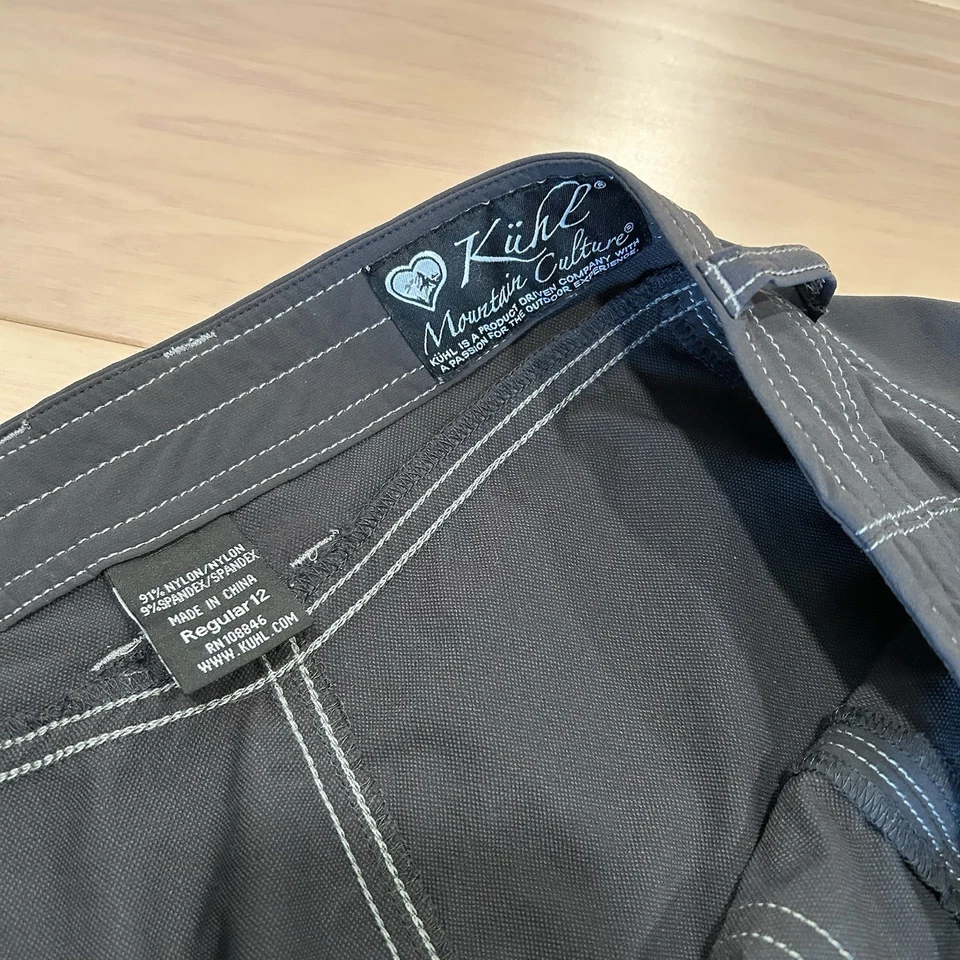 Kuhl Horizn Pants Dark Beige Women’s 12 Reg - Image 4 of 4