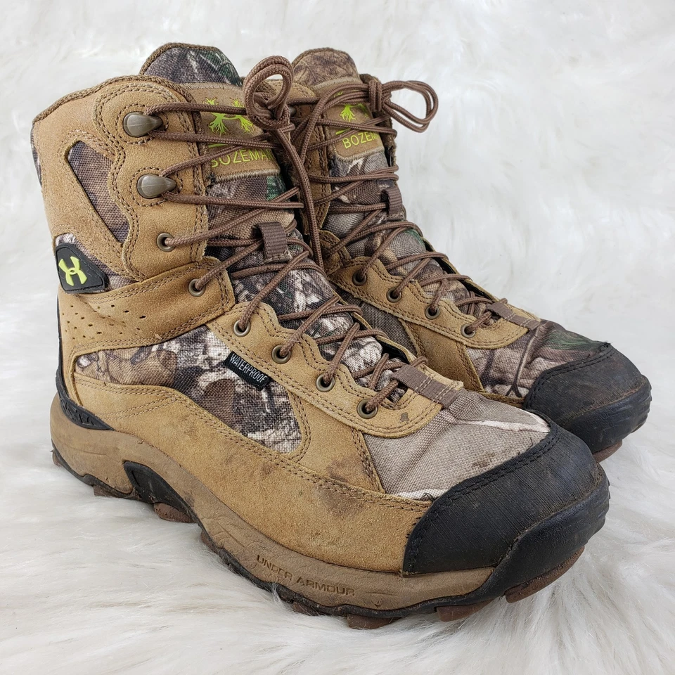 Botas de exterior Under Armour 1250115-946 camufladas para hombre talla US 8,5 EUR 42 Foto 2 de 4