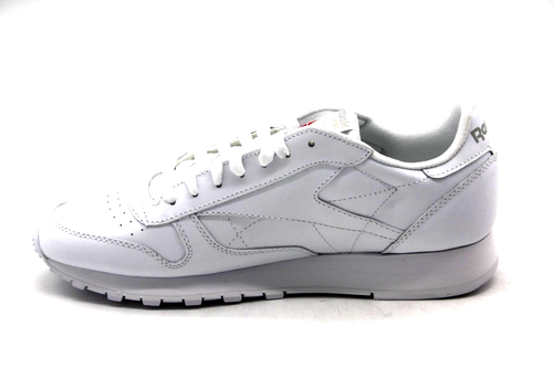 REEBOK CLASSIC LEATHER RUNNING SHOE WHITE/WHITE GY0953 MENS SNEAKER - Picture 2 of 9