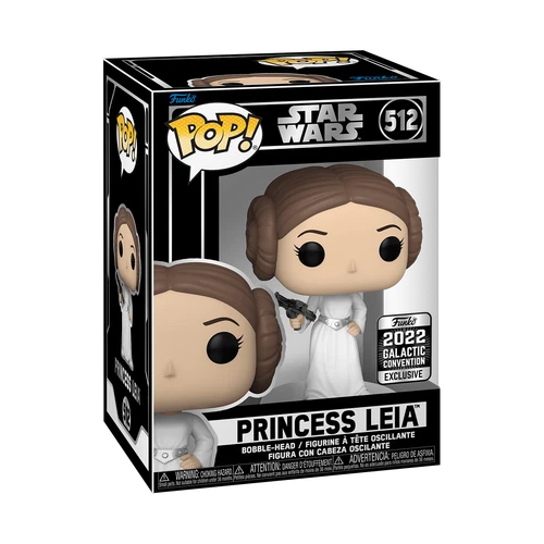 Funko POP! Star Wars Celebration 2022 Princess Leia #512 Celebration Exclusive