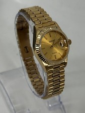 Geneve 14KT Yellow Gold Womens Watch Quartz S...