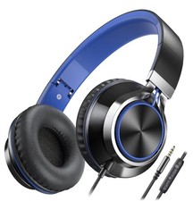 AILIHEN C8 Kids Headphones Wired, On-Ear W/ Microphone, Volume Control Foldable