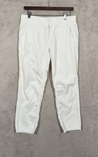 Nili Lotan Pants Womens 2 Slim Fit Cropped Made in USA Stretch Elastic