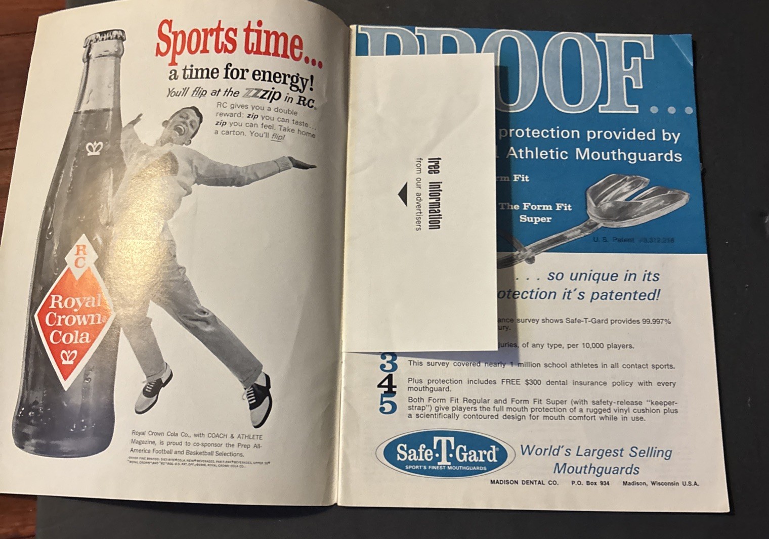 Coach & Athlete August 1967 Ara Parseghian Cover Notre Dame Kevin Hardy 