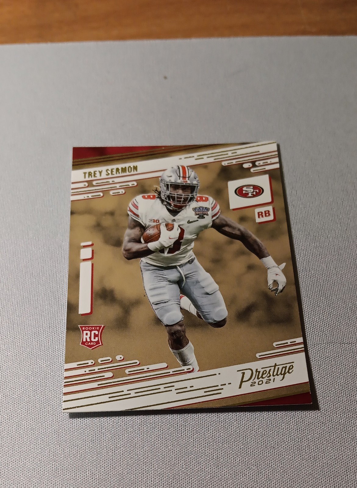 Trey Sermon Panini Prestige #242 Base