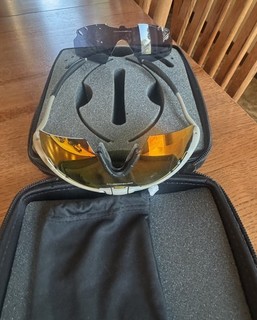 Oakley Magnesium M Frame Iridium and Grey Lenses Case Rare Vintage