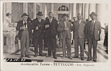 (A3179)  c. ill. MONTECATINI TERME TETTUCCIO fot. GOJARANI 1935  non viaggiata