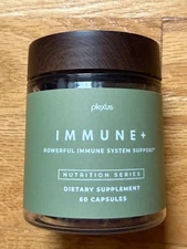 Plexus Immune Plus•Powerful Immune System Support 60 Caps New Ex 09/27