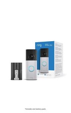 Ring Doorbell Plus (2nd Gen) Nickel Retinal 2K, 6x Zoom Latest Gen NEW UK STOCK