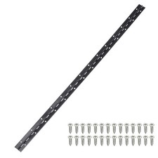 Stainless Steel Piano Hinge 30 Inch x 1.2 Inch Continuous Hinge Black