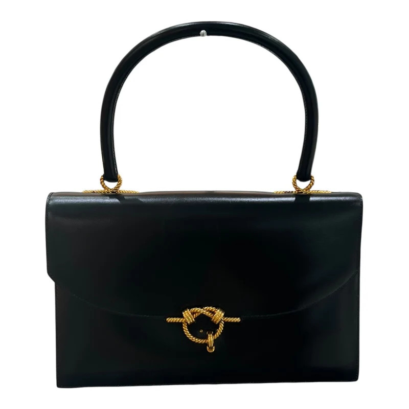 Hermes — HERMES Cordiere Black Handbag #OKB2052