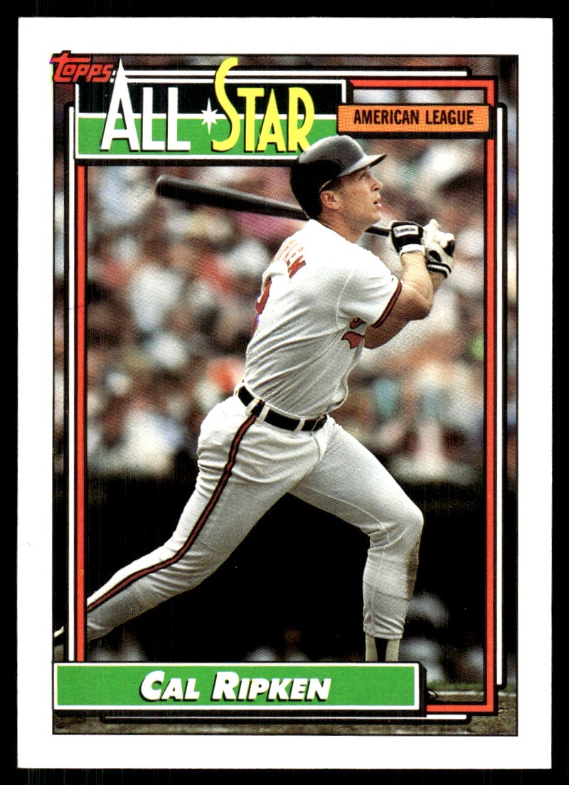 Cal Ripken 1992 Topps #400 Orioles FREE SHIPPING StackedPacks
