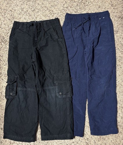 Gymboree Boys Pants Bundle 12 Pair Cargo Elastic Waist Vintage size 6 - Picture 3 of 8