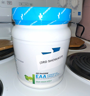 1st Phorm EAA Essential Amino Acids Powder Sour Green Apple 714g 60 Serv