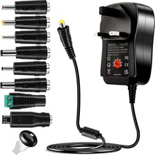 Universal AC to DC Power Adapter - Multi Output