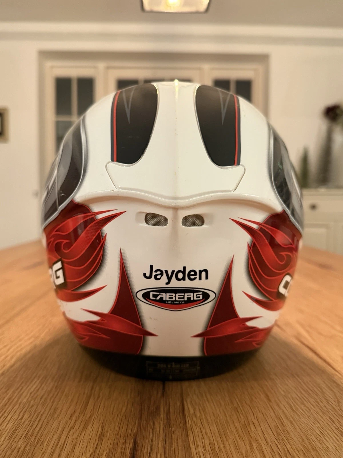 Caberg Helmet 206 V-Kid Leo Junior Helmet Size XS 53-54 Marked Jayden - Used 7