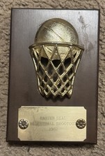 Basketball Plaque Trophy