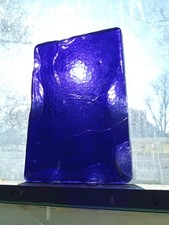 Blenko De Verre - Vintage Deep Blue and Purple - Beautiful Color Ships Quick 