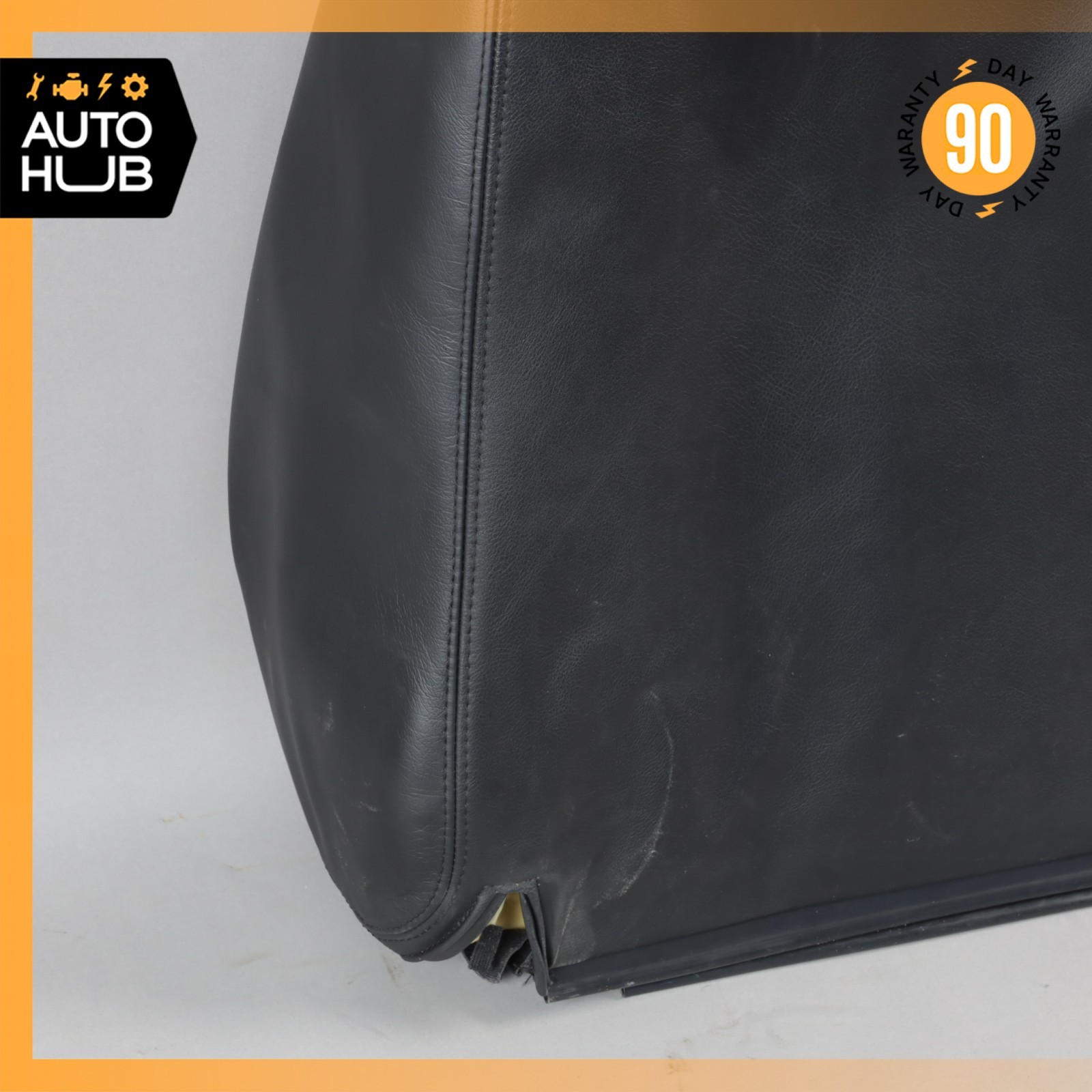 08-12 Maserati GranTurismo S M145 Right Side Top Upper Seat Cushion Black OEM