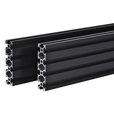 2PCS 20 Series T Slot 2080 Aluminum Extrusion Profile 15.75'',European Standa...