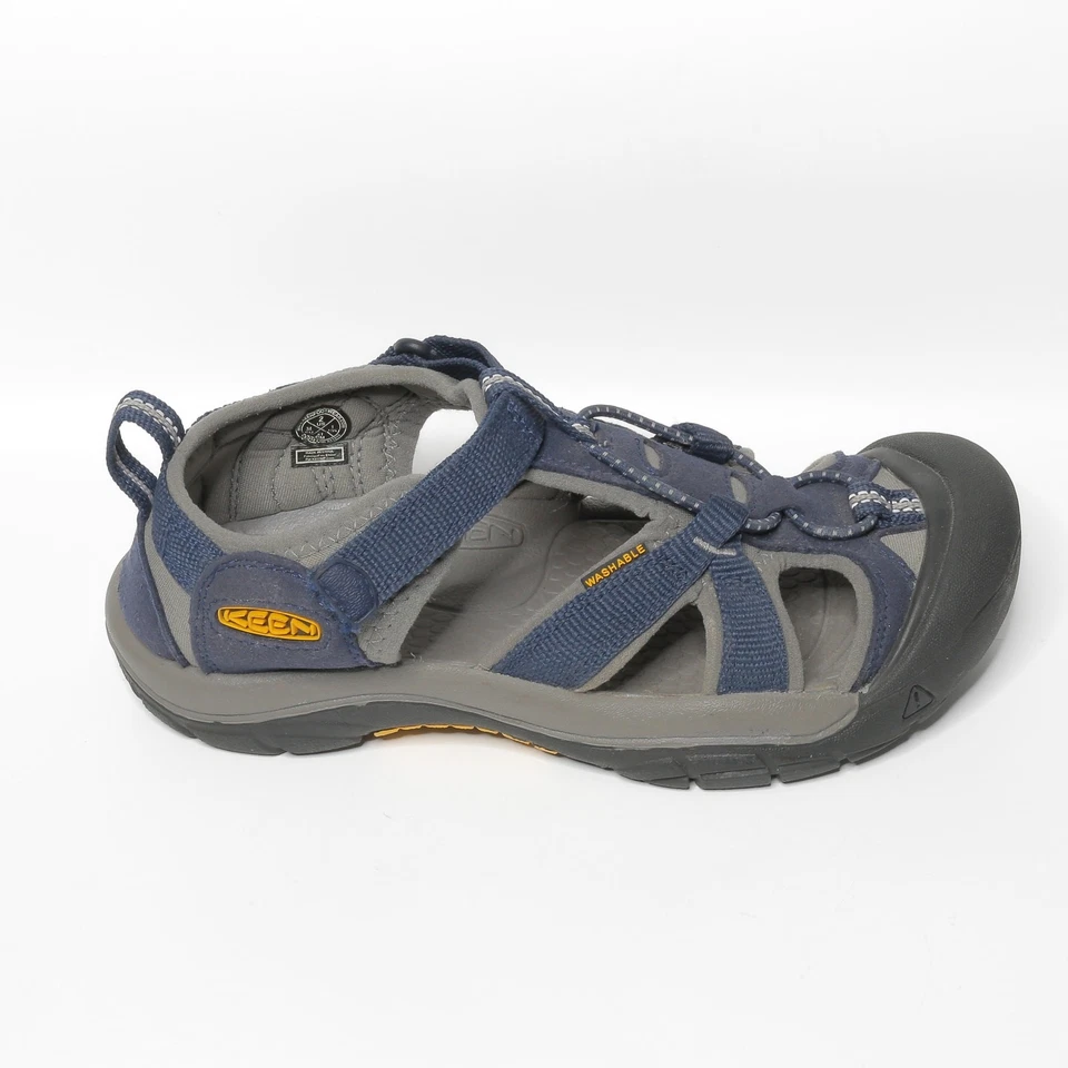 Sandalias de agua KEEN Venice H2 zapatos punta parachoques azul gris jóvenes niños talla 2 Foto 2 de 4
