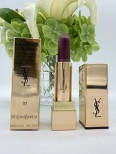 Ysl Yves Saint Laurent Rouge Pur Couture 81 Violine Desinvolte Lipstick 0.13oz
