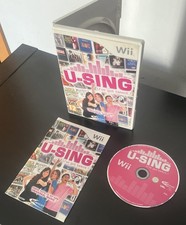 U-SING WII NINTENDO WII GIOCO VIDEOGIOCO VERSIONE ITALIANA