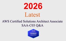 AWS SAA-C03 Solutions Architect Associate Q A GUARANTEED 1 month update