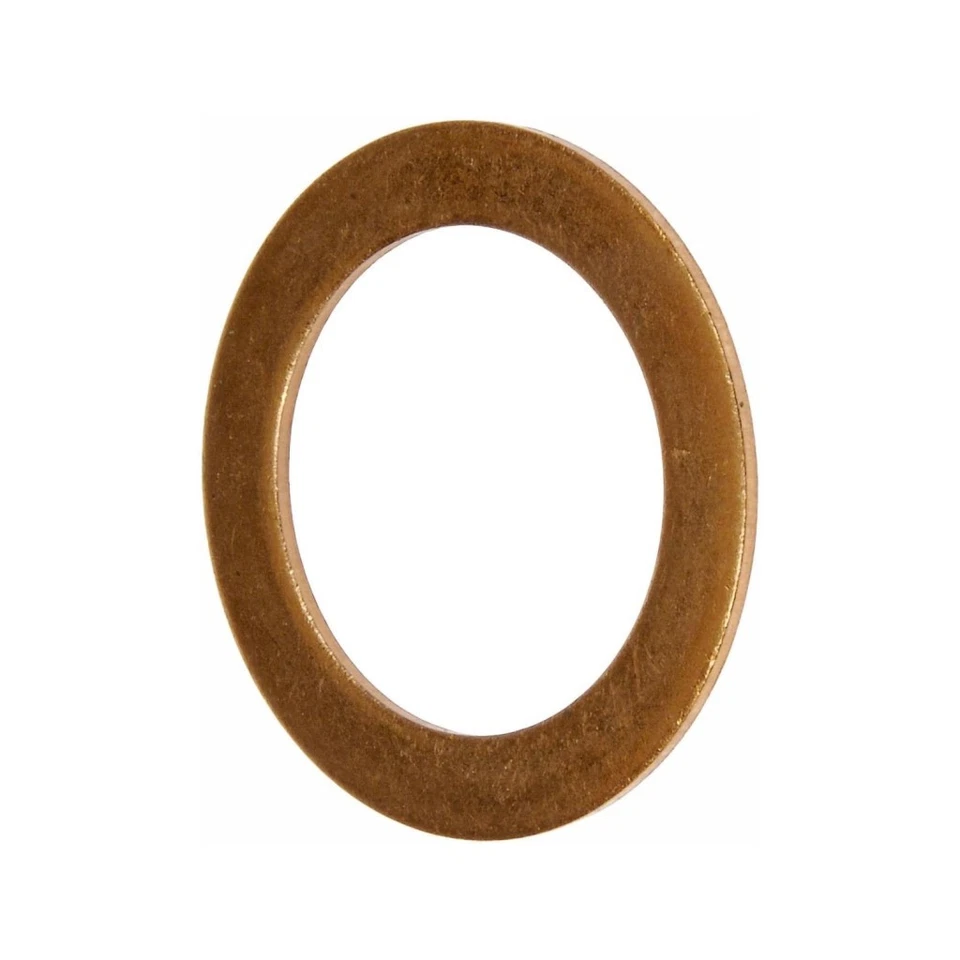 For Volvo 940 1991 92 93 94 1995 Engine Oil Drain Plug Gaskets | 2 Pieces Copper - Image 3 of 4