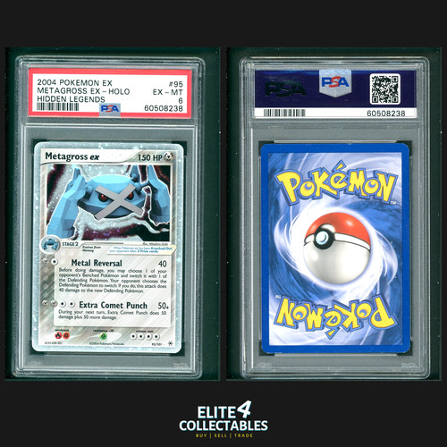 Metagross ex graded PSA 6 for sale on eBay