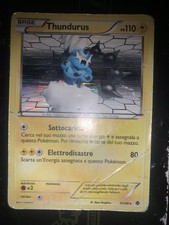 Carta Pokémon Thundurus Holo Ita Italiano Nuove Forze 35/98