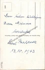 Original autograph Liesl Karlstadt (1992-1960) /// autograph signed signed sig