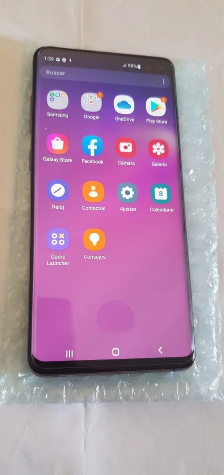 Samsung Galaxy S10+ SM-G975F/DS - 128GB - Prism Black (Libre) (Dual SIM) - Imagen 3 de 3
