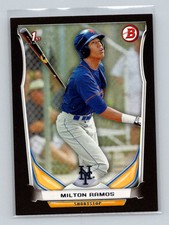 2014 Bowman Draft Picks & Prospects Black Asia MILTON RAMOS Cincinnati Reds