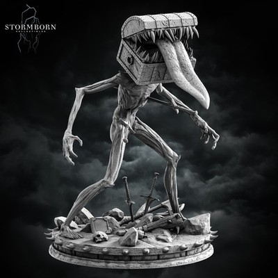 Chest Mimic Shapeshifting Monster Awesome dnd rpg model UK seller