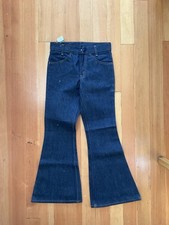 Vintage 1960's Levi's Deadstock Denim Bellbottom Jeans