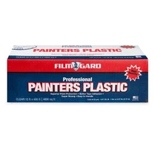 Film-Gard 626263 Clear Painters Plastic Film Sheeting 12 W x 400 H ft.